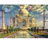 Educa - Puzzle Arte della città da sogno: Taj Mahal - 1000 Pezzi