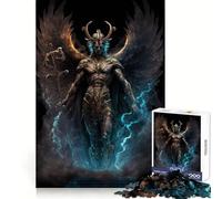Puzzle Tanatos, il Dio della Morte, da 1000 pezzi per adulti, gioco di logica e rilassamento, ideale come regalo 50x75cm