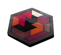 Puzzle Tangram - Set di Puzzle per Allenamento cerebrale, logica a Geometrici | STEM Toys Intelligence Challenge Gioco educativo per Bambini e Adulti