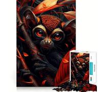 Puzzle "Tarsier, il mio simpatico amico" per ragazzi, 1000 pezzi, stimola la memoria, ideale per il tempo libero, con bordi puliti e un regalo delizioso 38x26cm
