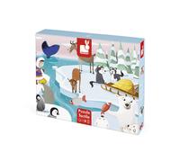 Puzzle Tattile Janod la Vita Sulla Banchisa 20 pezzi