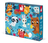 Puzzle Tattili Animali del Bosco