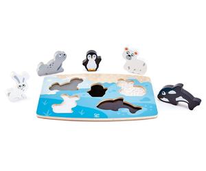Puzzle tattili Hape Animali polari 1 St