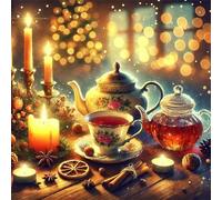 Puzzle Tè al limone romantico, puzzle 70 pezzi per Adulti e Ragazzi 18x18inch, Intrattenimento Creativo, Sfide Divertenti, Bellissimi Regali per Gli Amanti dei Puzzles, puzzles Decorazione per Casa