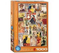 Puzzle - Teatro E Oper Manifesti Pubblicitari - 1000 Parti