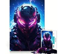 Puzzle Techno Astronauta da 1000 pezzi per ragazzi, stimola la memoria, rilassante e divertente, con un design accattivante e una piacevole sorpresa 50x75cm