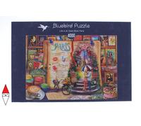 PUZZLE TEMATICO BLUEBIRD CITTA LIFE IS AN OPEN BOOK PARIS PARIGI 4000 PZ