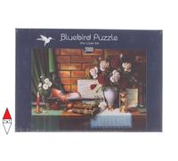 PUZZLE TEMATICO BLUEBIRD NATURA MORTA SHE LOVES ME 2000 PZ