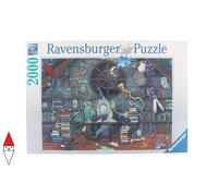 PUZZLE TEMATICO RAVENSBURGER FIABE E GNOMI IL MAGO MERLINO 2000 PZ