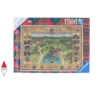 PUZZLE TEMATICO RAVENSBURGER MAPPA DI HOGWARTS HARRY POTTER 1500 PZ