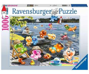 PUZZLE TEMATICO RAVENSBURGER PICNIC AL LAGO GELINI 1000 PZ