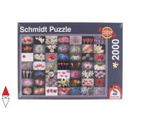 PUZZLE TEMATICO SCHMIDT FIORI E GIARDINI FLORAL GREETING 2000 PZ