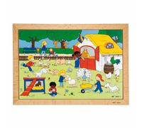 Puzzle Tempo Libero Bambini Fattoria