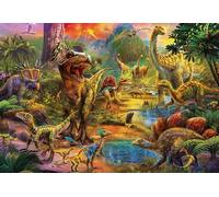 Educa - Puzzle Terra di dinosauri - 1000 Pezzi