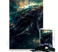 Puzzle "Terrore nello spazio" per ragazzi, 1000 pezzi, stimola la memoria, divertimento lento, bordi puliti, regalo di Natale 38x26cm