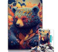 Puzzle The Beautiful Bear Puzzle da 1000 pezzi per adolescenti, ideale come regalo per tutta la famiglia, adatto per bambini dai 14 anni in su (38x26cm)