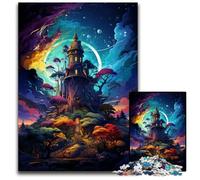 Puzzle "The Colorful Psychedelia of The Observatory" da 1000 pezzi per adulti perfetti come decorazioni artistiche fai da te o come regalo di compleanno 1000 pezzi (75x50 cm).