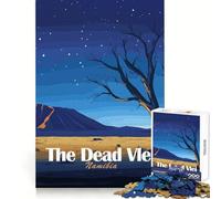 Puzzle "The Dead Vlei Namibia Landscape" per ragazzi, 1000 pezzi, stimolante per la mente, ideale per il relax e le vacanze (50x75cm)