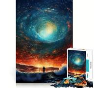 Puzzle "The Edge of The Universe" da 1000 pezzi per ragazzi, gioco di logica, momento di relax, qualità, regalo perfetto 38x52cm