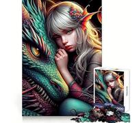Puzzle "The Enigmatic Bond" da 1000 pezzi per adulti, stimola la memoria, ideale per momenti di relax e per comporre immagini artistiche 38x52cm