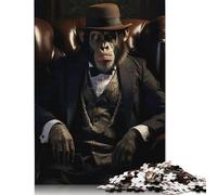 Puzzle "The Godmonkey", divertente attività da fare a casa, puzzle di cartone premium per adulti e adolescenti, regali per la festa del papà, 1000 pezzi (26x38 cm)