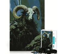 Puzzle "The Hollow Watcher" da 1000 pezzi per adulti, gioco di logica e abilità, calma e relax, taglio preciso, regalo perfetto 50x75cm
