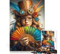 Puzzle "The Mysterious Radiance" per adolescenti, 1000 pezzi, gioco cognitivo, hobby tranquillo, bordo premium, regalo di Natale 38x26cm