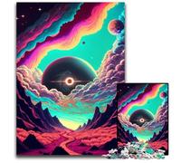 Puzzle "The Road To Universe" da 1000 pezzi per adulti, perfetti per riunioni di famiglia, compleanni e festività, 50x75cm/19,68x29,52 pollici