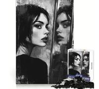 Puzzle "The Second Self" per adulti, 1000 pezzi, giocattolo intelligente per la casa, taglio preciso, decorazione murale 38x26cm