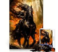 Puzzle "The Shadow Rider" da 1000 pezzi per adulti, gioco di logica e abilità, calma e relax, taglio preciso, regalo perfetto 50x75cm