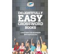 Puzzle Therapis Delightfully Easy Crossword Books Large Print for Be (Tascabile)