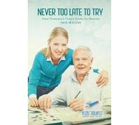 Puzzle Therapis Never Too Late to Try Easy Crossword Puzzle Books fo (Tascabile)