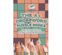 Puzzle Therapis The A+ Crossword Puzzle Books Medium Sized Ed (Copertina rigida)