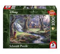 Schmidt - Puzzle Thomas Kinkade: Biancaneve - 1000 Pezzi