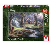 Schmidt Spiele CGS_59485 Disney Blanche-Neige Thomas Kinkade Puzzle, Multicolor, 693 x 493 mm