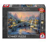 Puzzle Thomas Kinkade - Lo spirito del Natale - 1000 pz - Schmidt 58450