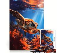 Puzzle Tides of Tranquility per adolescenti, 1000 pezzi, gioco stimolante e rilassante, taglio preciso, 38x26cm