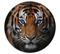 Puzzle Tiger 1000 Pezzi in Cartone Per Adulti E Ragazzi Per Tempo Libero Rompicapo Blue Eyed Tiger Closeup Idea Regalo 1000pcs (67.5x67.5cm)