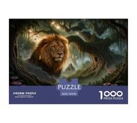 Puzzle Tiger 1000 Pezzi Per Adulti, Gioco Per Tutta La Famiglia, Gioco Educativo Puzzle Con Ancient Woods, Regalo Per Bambini E Adulti 70x50cm/1000pcs