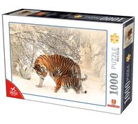 Puzzle Madre Tigre con Cucciolo 1000 Pezzi
