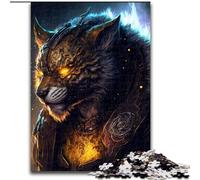 Puzzle "Tigri dello Stregone Astrale" per adulti, 1000 puzzle per adulti, attività divertenti da fare a casa, regalo di compleanno, regali da viaggio, dimensioni 26x38cm