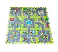 Puzzle tiles di tappetino da gioco a rete in schiuma educativo interattivo set per bambini lo sviluppo delle abilità motorie grossolane