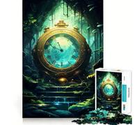 Puzzle Time Fantasy da 1000 pezzi per adolescenti, gioco per sviluppare le capacità cognitive, design rilassante, assemblaggio, regalo premuroso 38x26cm