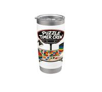 PUZZLE TIMER CREW a Tempo Squadra Velocità Bicchiere termico in acciaio inox doppia parete