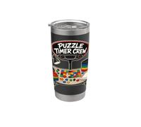 PUZZLE TIMER CREW a Tempo Squadra Velocità Bicchiere termico in acciaio inox doppia parete
