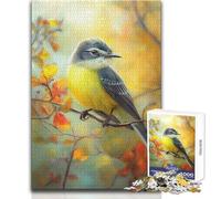 Puzzle Tiranno giallo su ramo da 1000 pezzi per adolescenti, gioco di apprendimento del pensiero strategico, regalo significativo ideale per qualsiasi evento, dimensioni 50x75cm