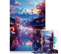 Puzzle Tokyo Serenity da 1000 pezzi per adolescenti, stimolante per la logica, ideale per il relax e come sorpresa di compleanno 50x75cm