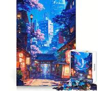 Puzzle Tokyo Spring da 1000 pezzi per adulti, gioco di logica, divertimento in casa, bordi precisi, oggetto da collezione 38x26cm