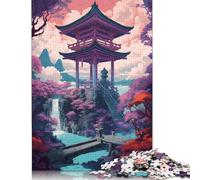 Puzzle "Torii Gate In The River" da 1500 pezzi per adulti, giochi creativi, puzzle per adulti, per ragazzi e ragazze, 1500 pezzi (85x57 cm)