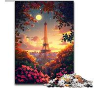 Puzzle Torre Eiffel 1000 pezzi per adolescenti, giocattoli avvincenti per la decorazione della casa (26x38cm)